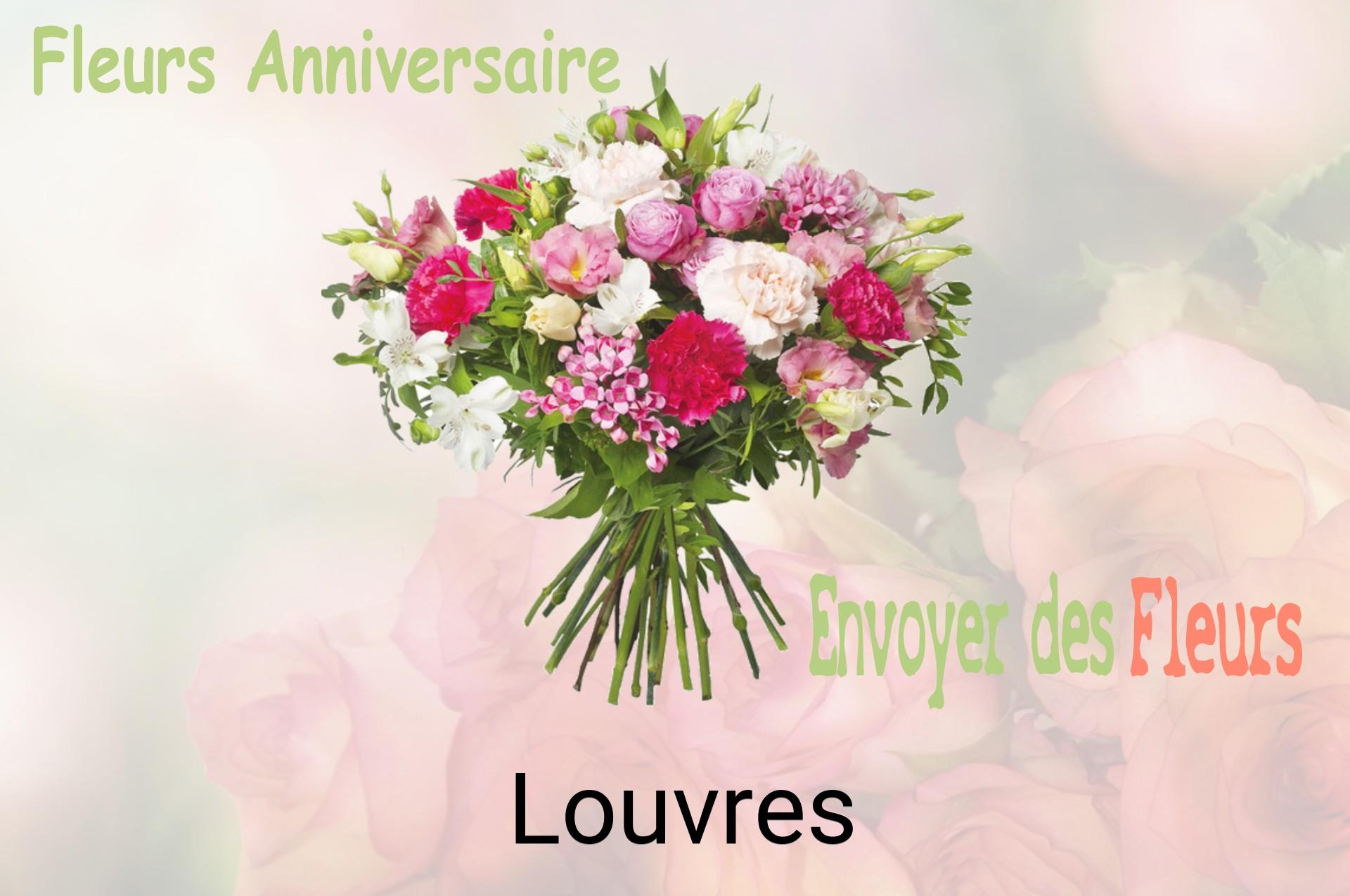 Bouquet de fleurs d’anniversaire livré à Louvres
