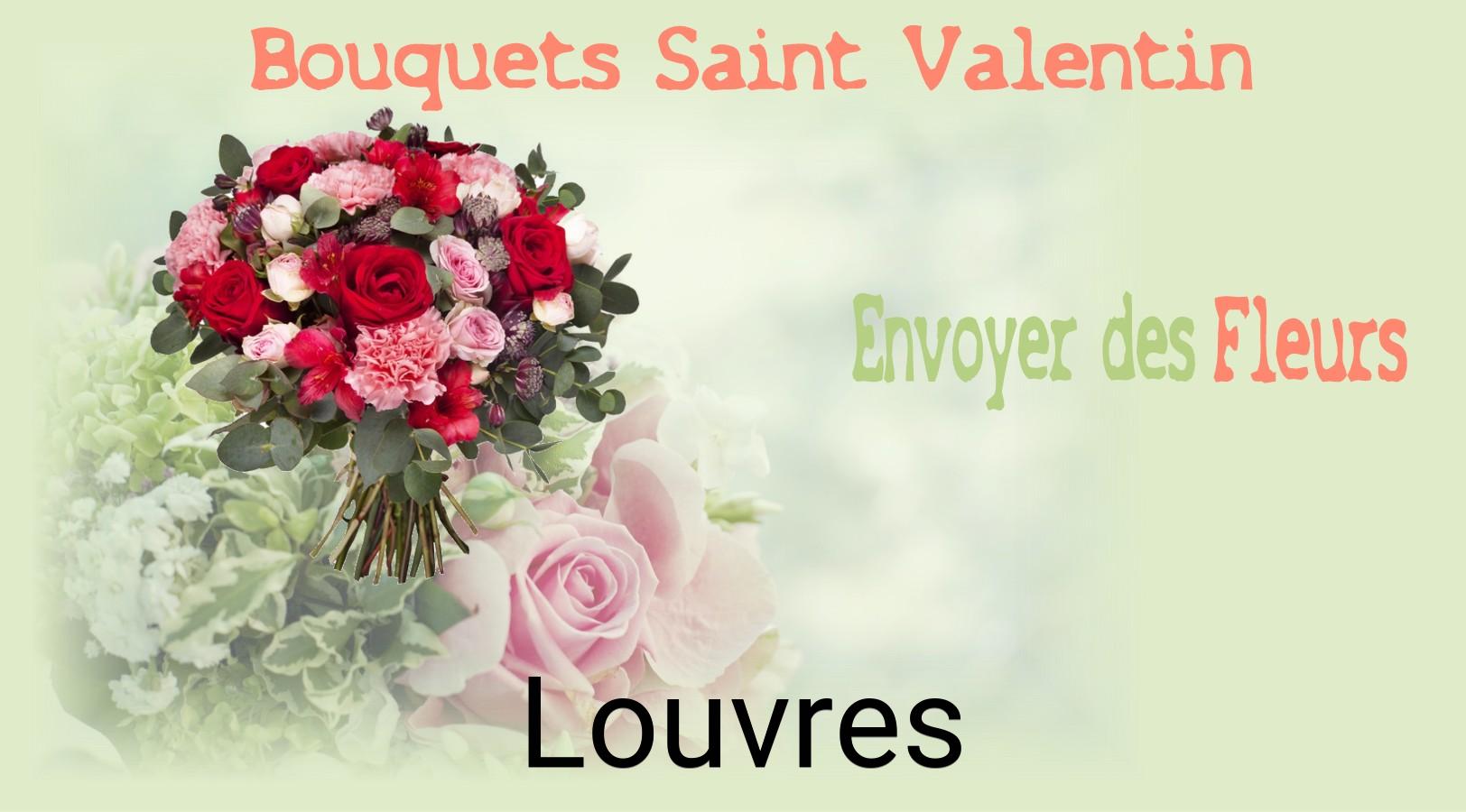 Roses de Saint-Valentin livrées à Louvres